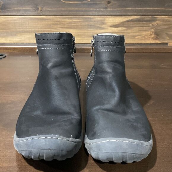 Jambu JBU Black Juno Side Zipper Ankle Boot Bootie Size 7 - Picture 3 of 9